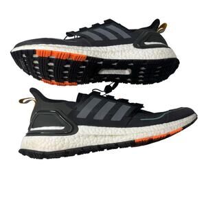 Adidas Ultraboost C.Rdy Black Grey Orange EG9798 Running Athletic Sneakers - 13